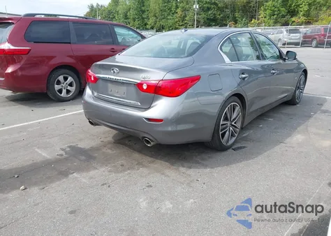 2015 Infiniti Q50 Premium from USA, damaged, VIN JN1BV7AP2FM331830